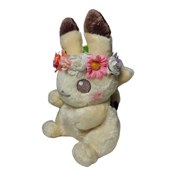 Pokemon Center Original Pikachu & Eievui’s Easter Plush Stuffed 2018 Japan - Picture 1 of 9